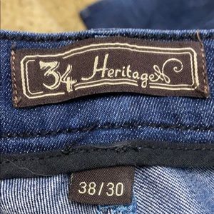 34 Heritage jeans